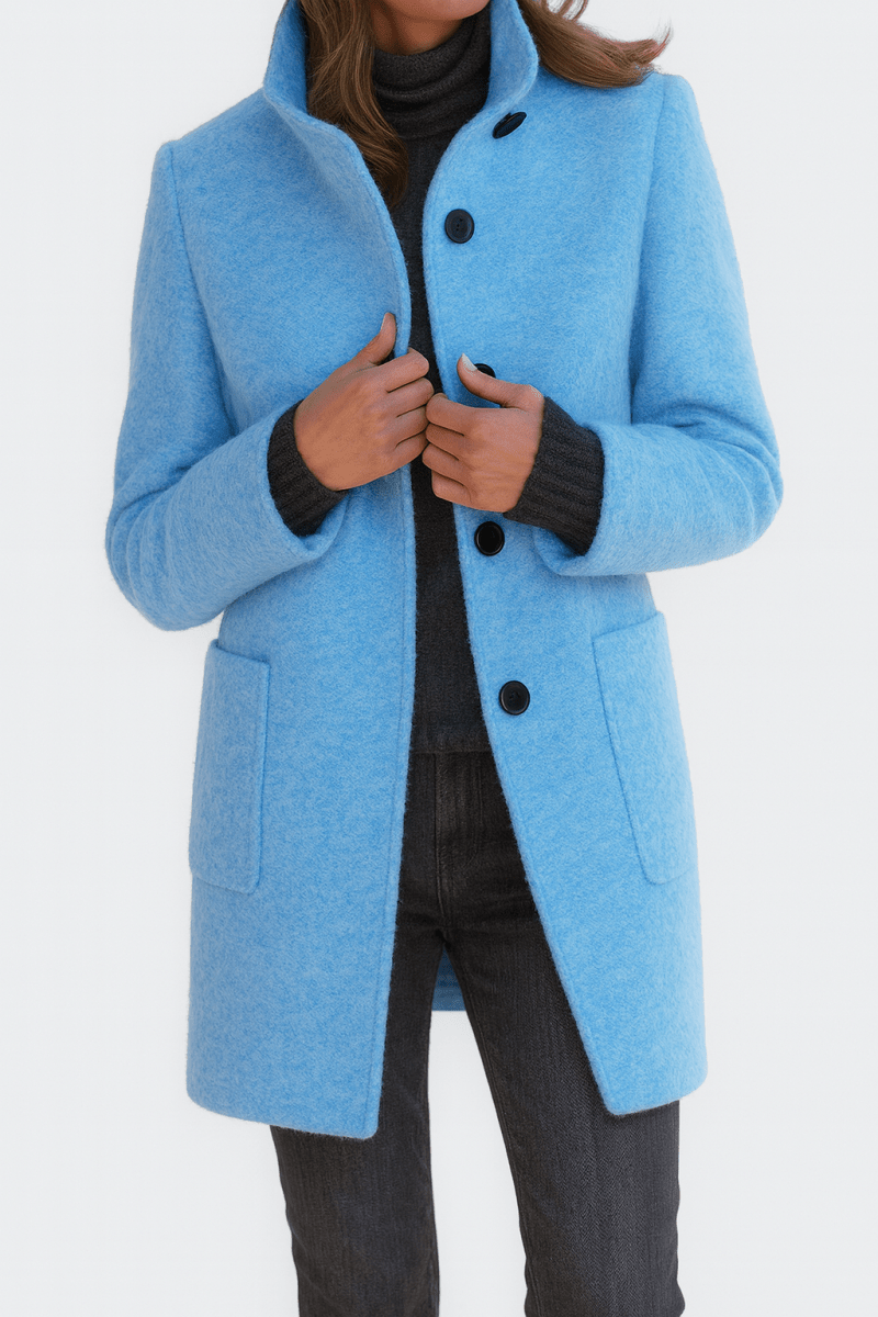 ADELE | Jacket with high collar - Liora Melbourne