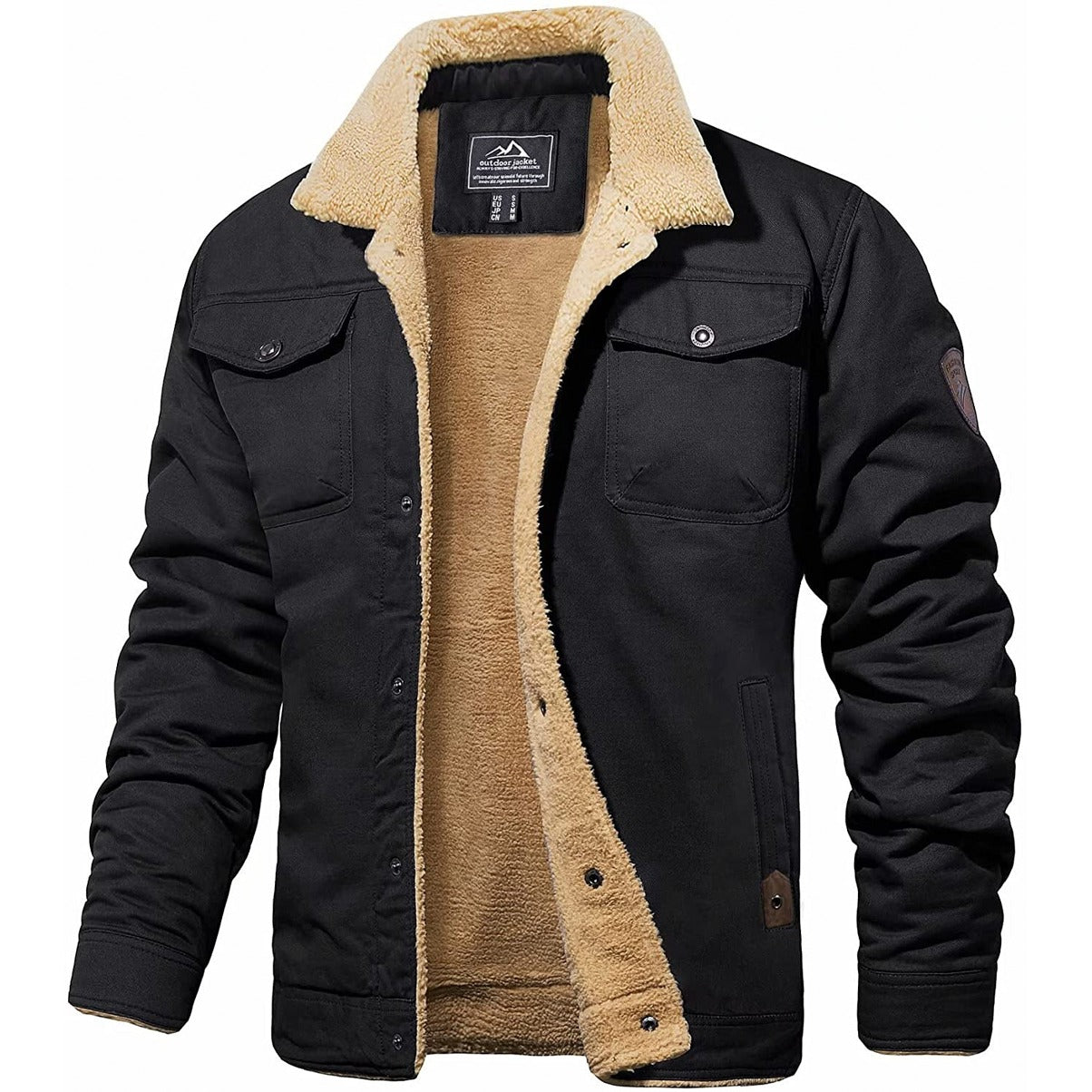 BLAKE | Bomber jacket with ribbed trims