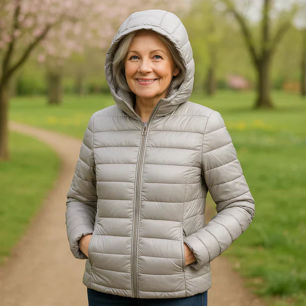 THELMA | Hooded jacket with zip pockets