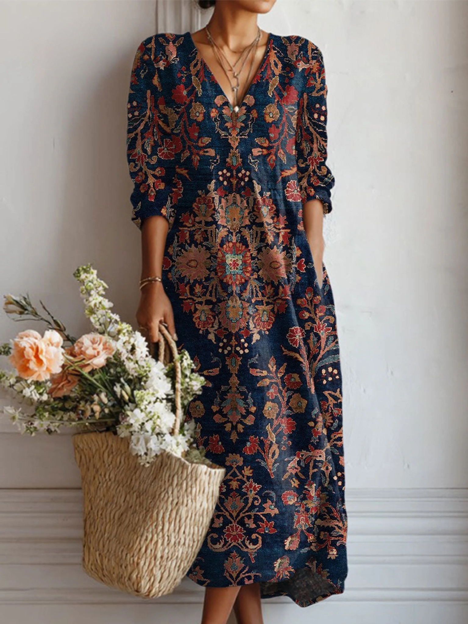 ALESSIA | Everyday dress with pockets