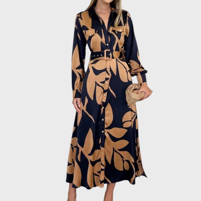 LYDIA | Rochie midi cu nasturi - Liora București