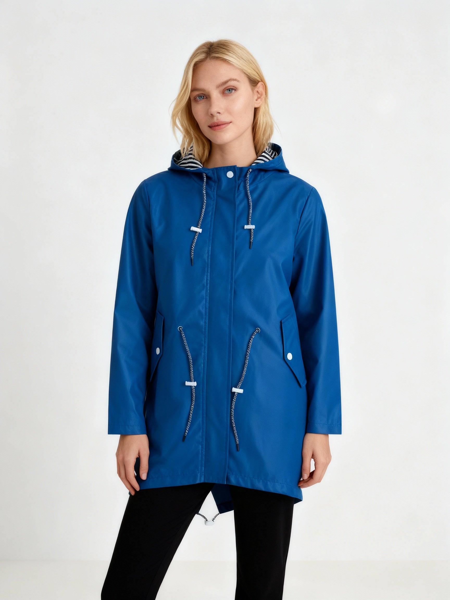 HARPER | Waterproof mac with hood