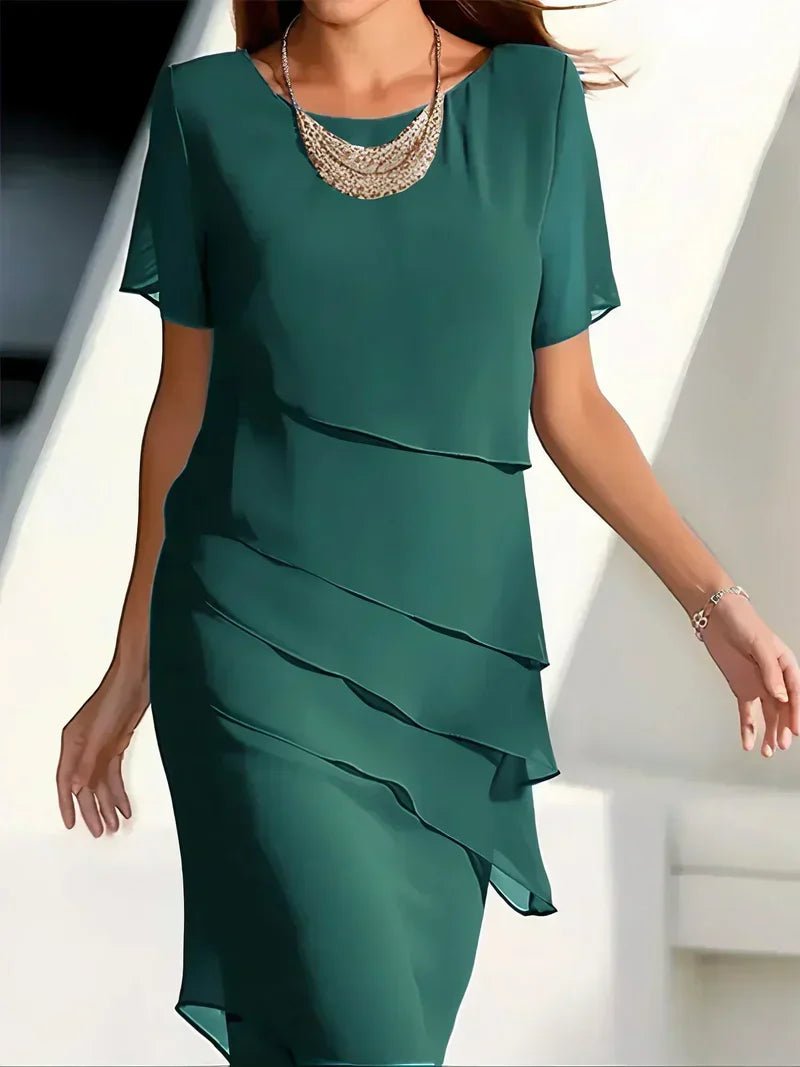ALINA | Rochie elegantă cu straturi - Liora București