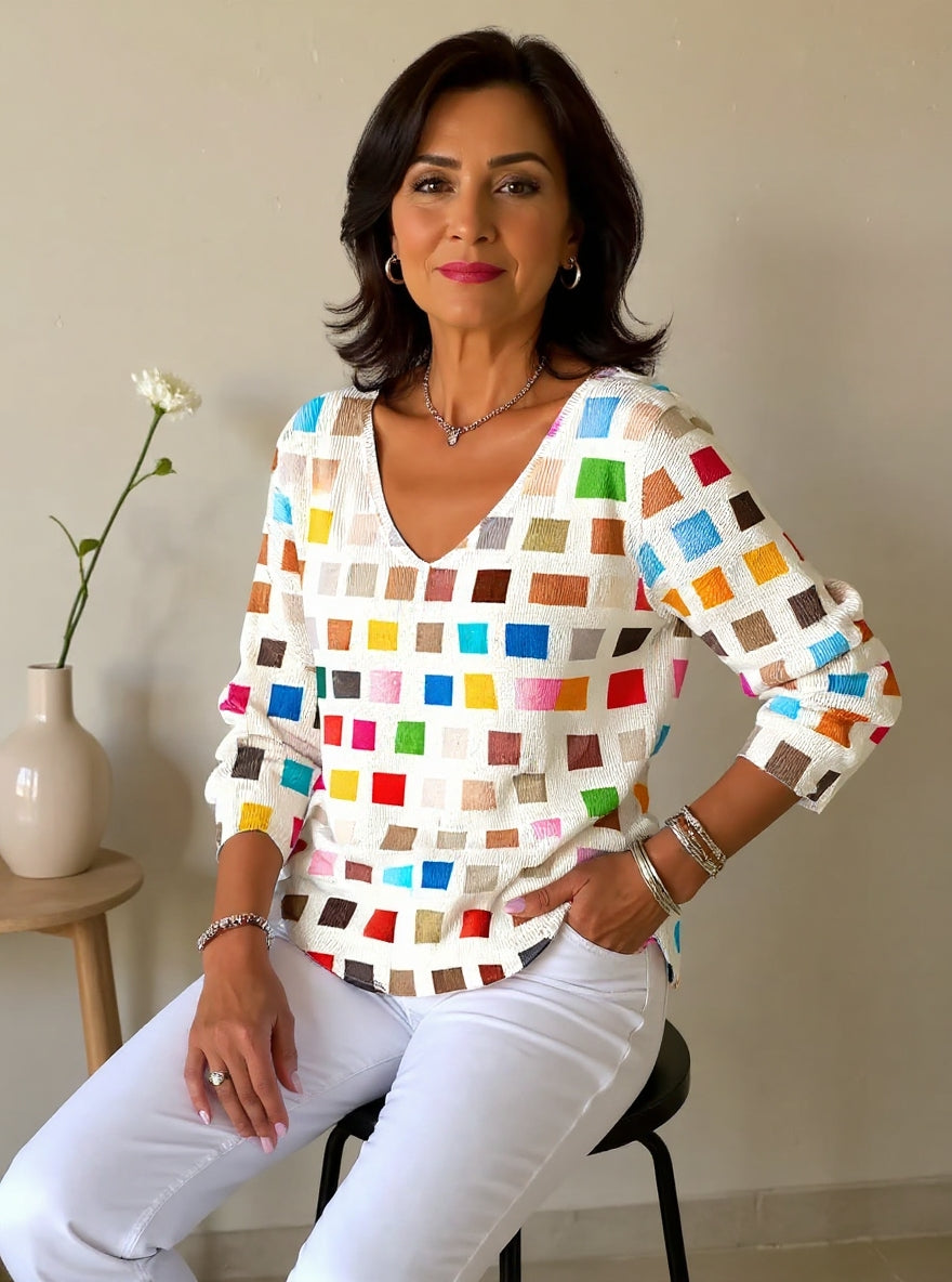 ELSIE | Jumper with V-neck