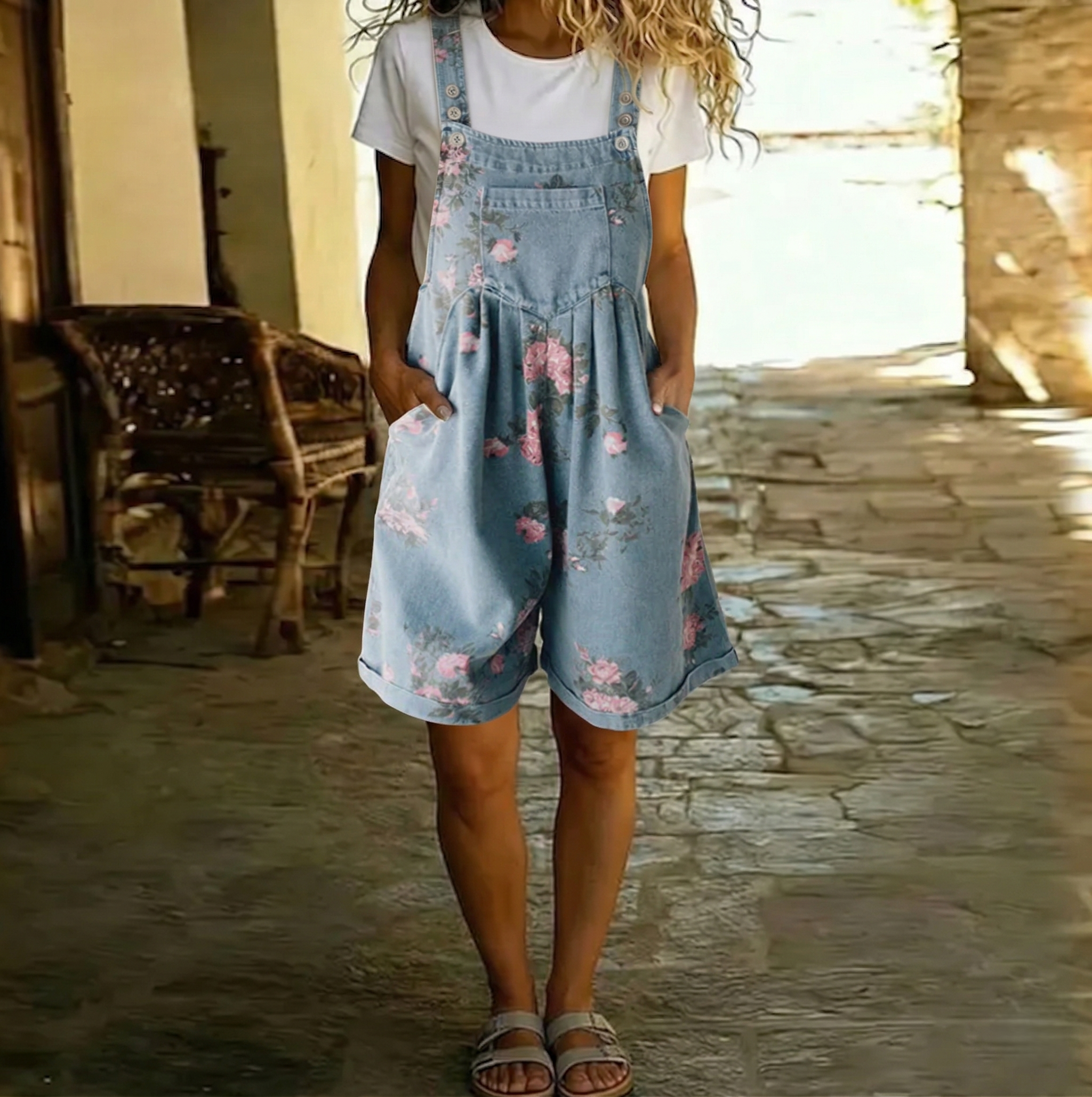 JUNE | Jumpsuit with floral print