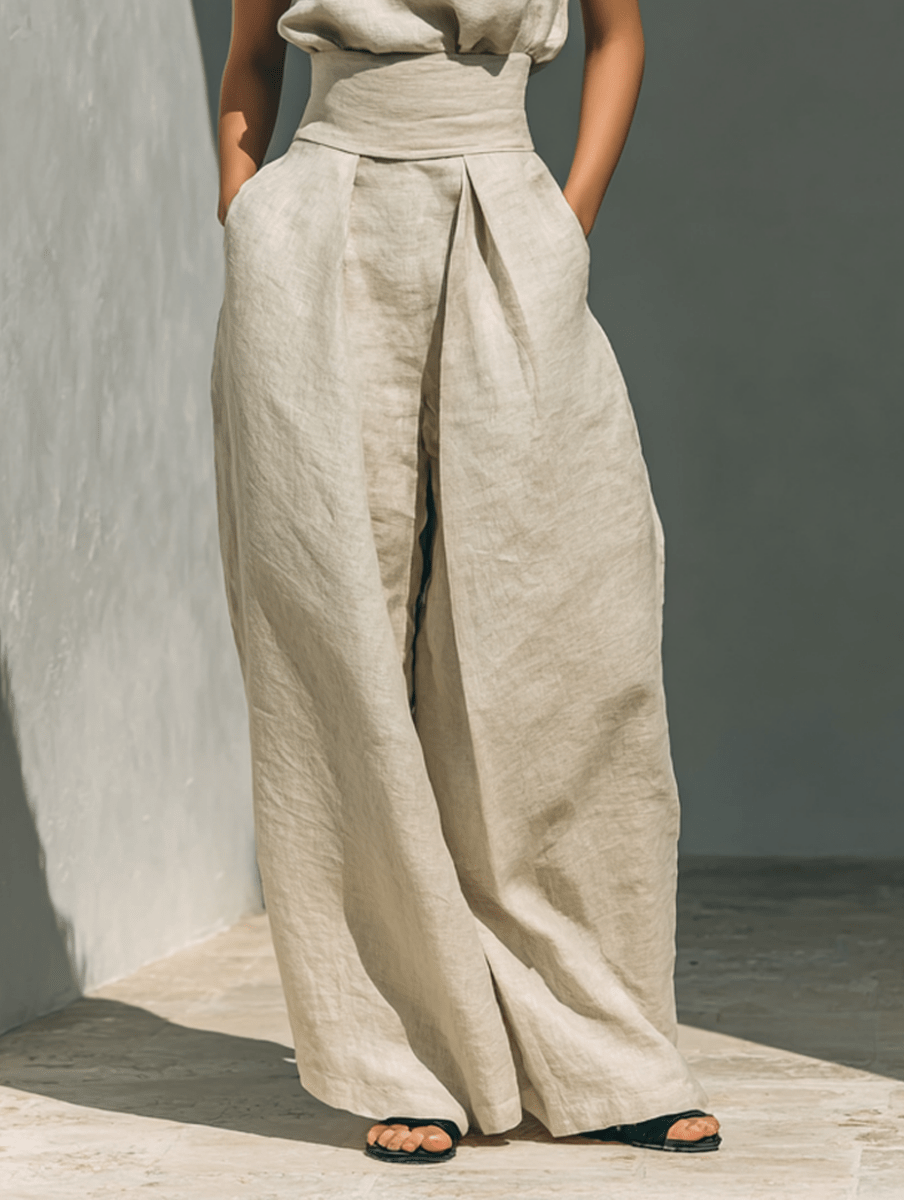 LILIANA | Compleu cu pantaloni largi - Liora București