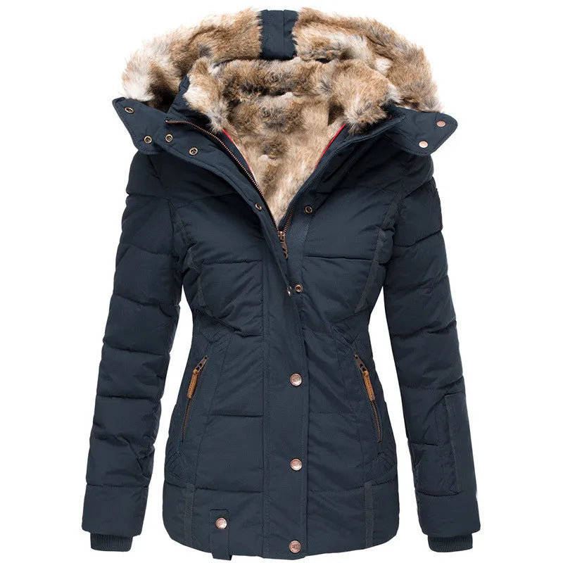 SUZIE | Winter coat with fur lining