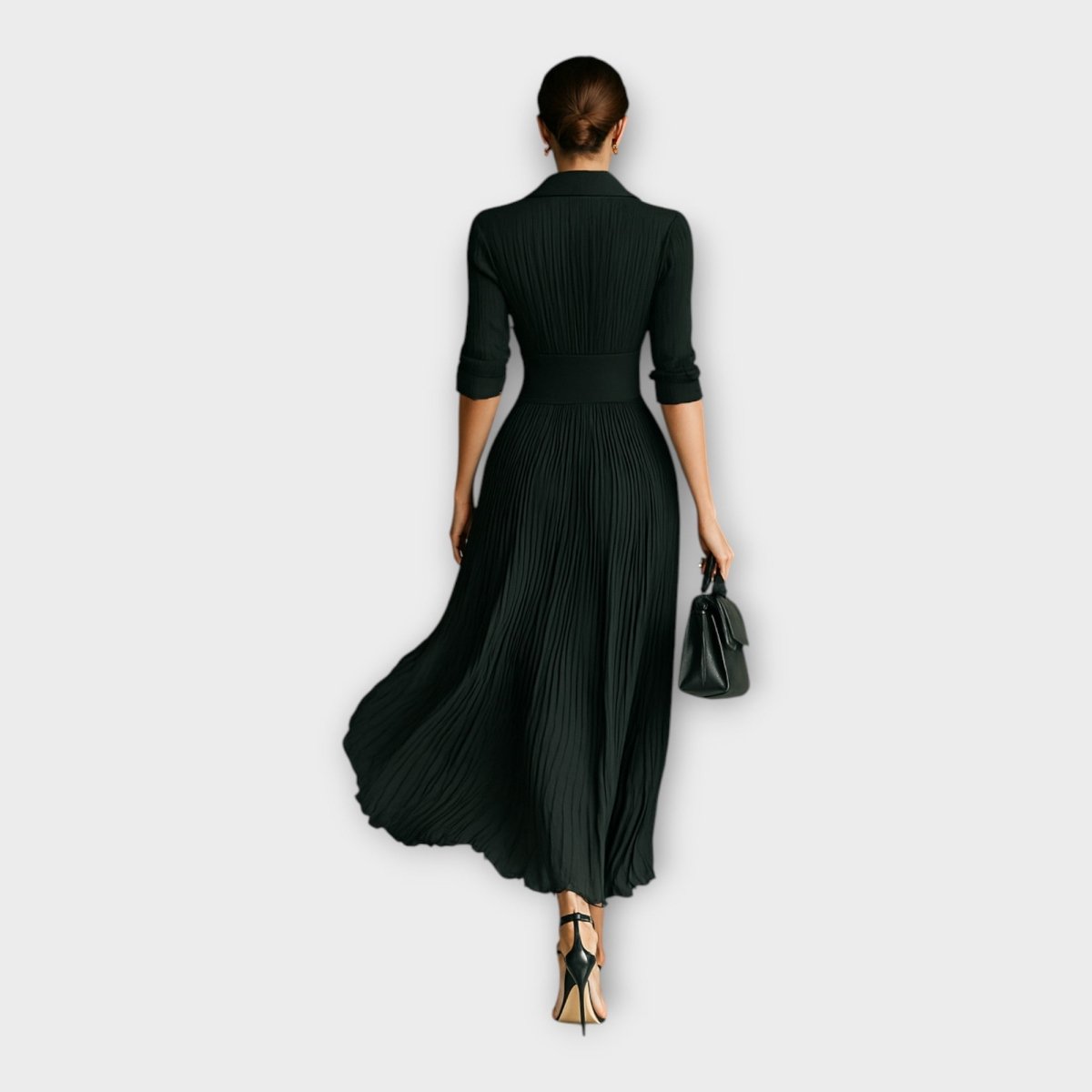 LORENA | Rochie lungă plisată - Liora București