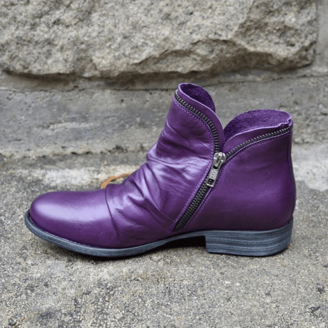 GLINDA | Ankle boots with block heel - Liora Melbourne