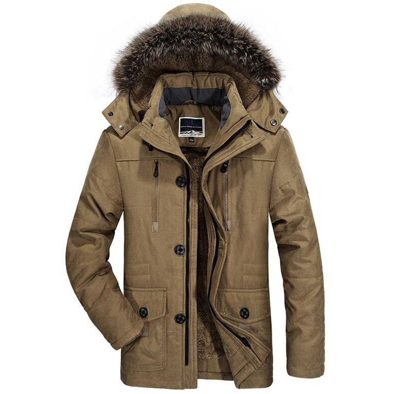 BEAU | Winter parka with fleece lining