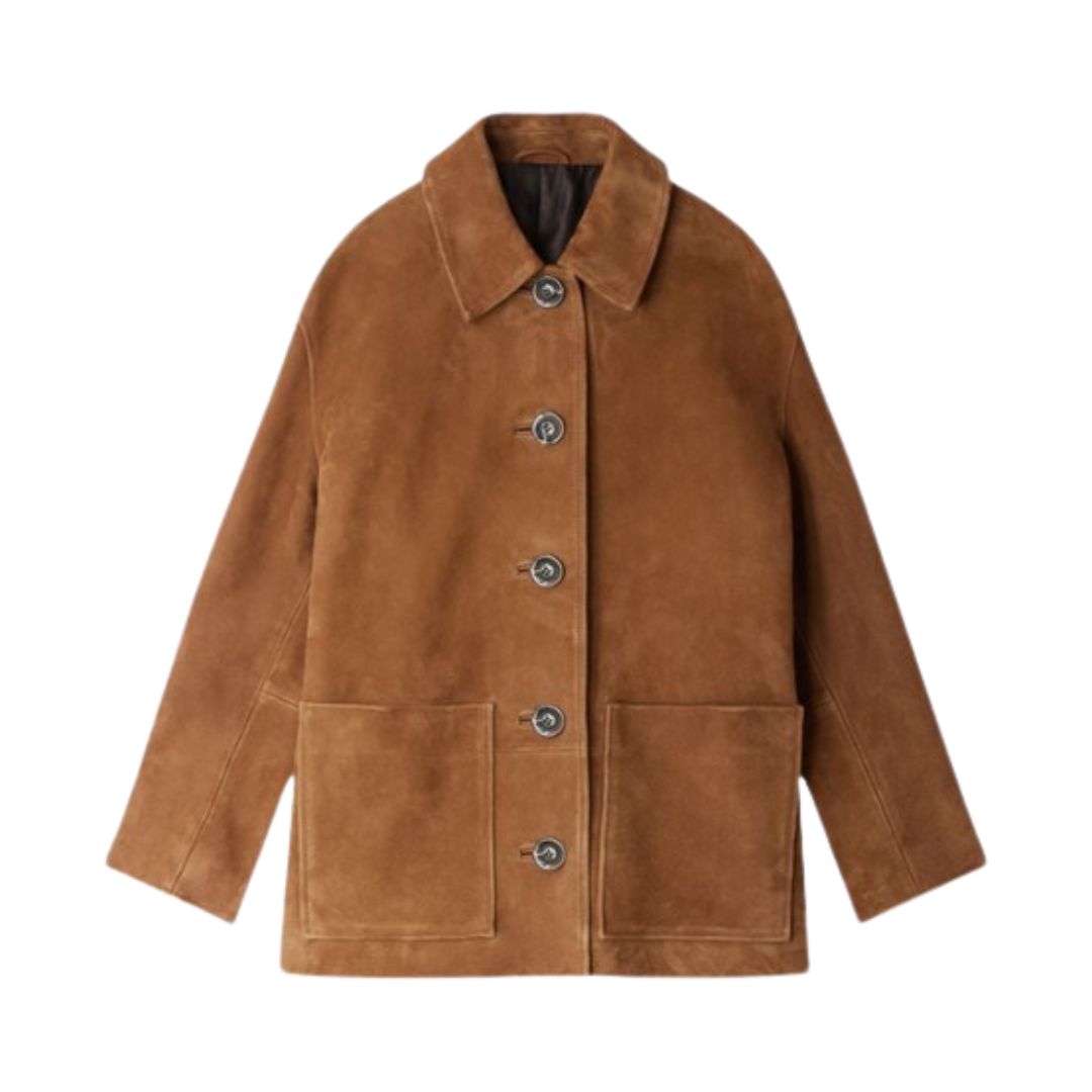 CHLOE | Suede statement coat