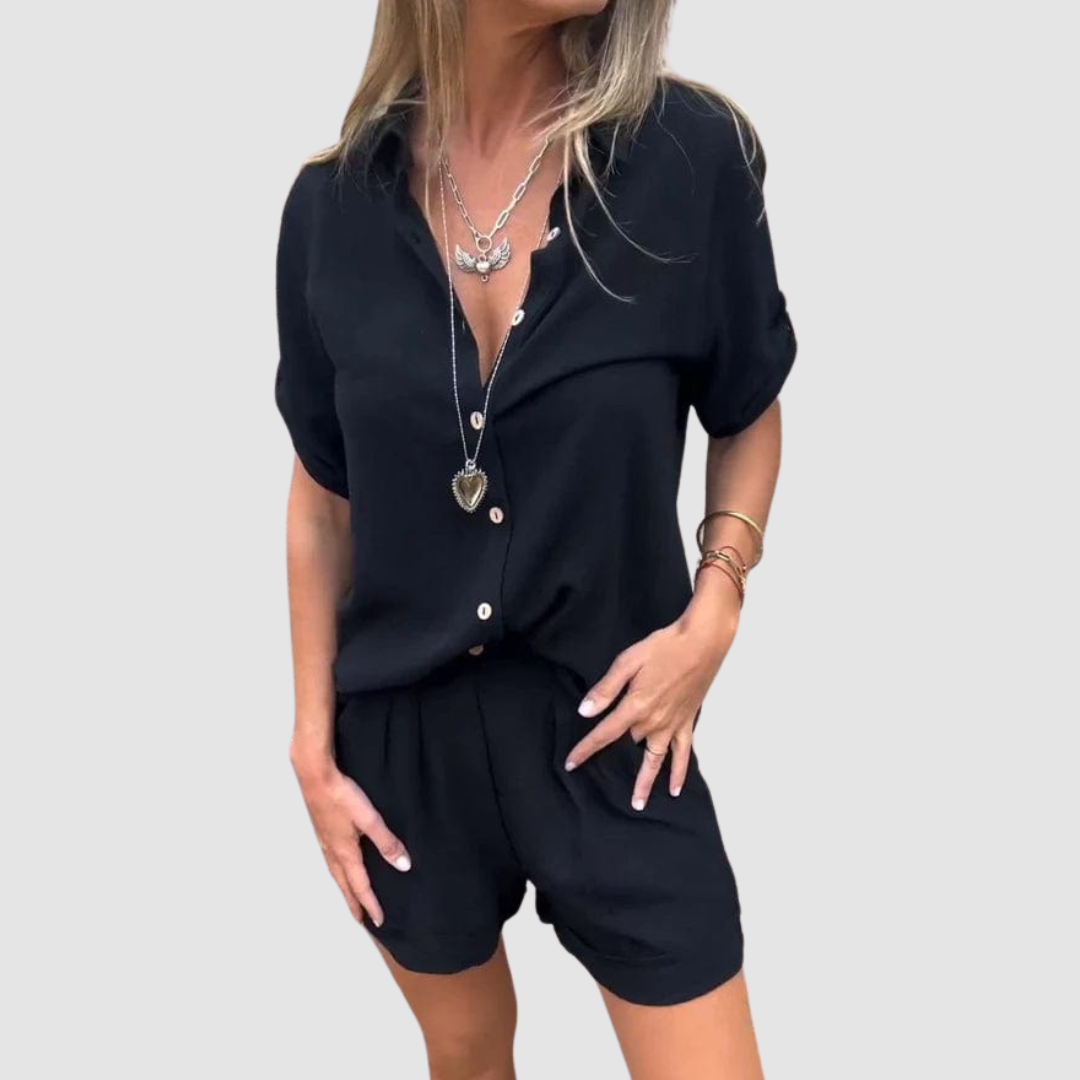 ALBA | Set with wide-leg pants