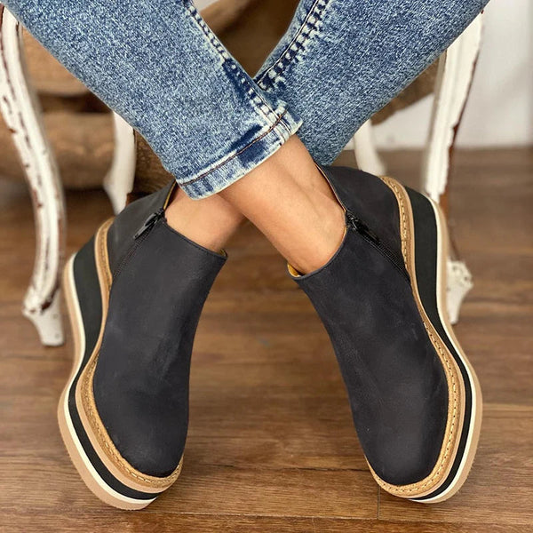 KAMALA | Ankle boots with wedge sole
