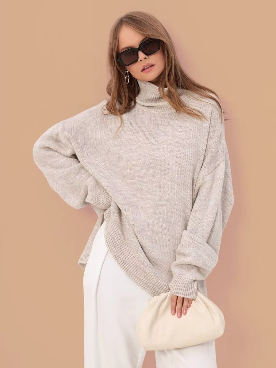 BROOKE | Oversized jumper with side splits