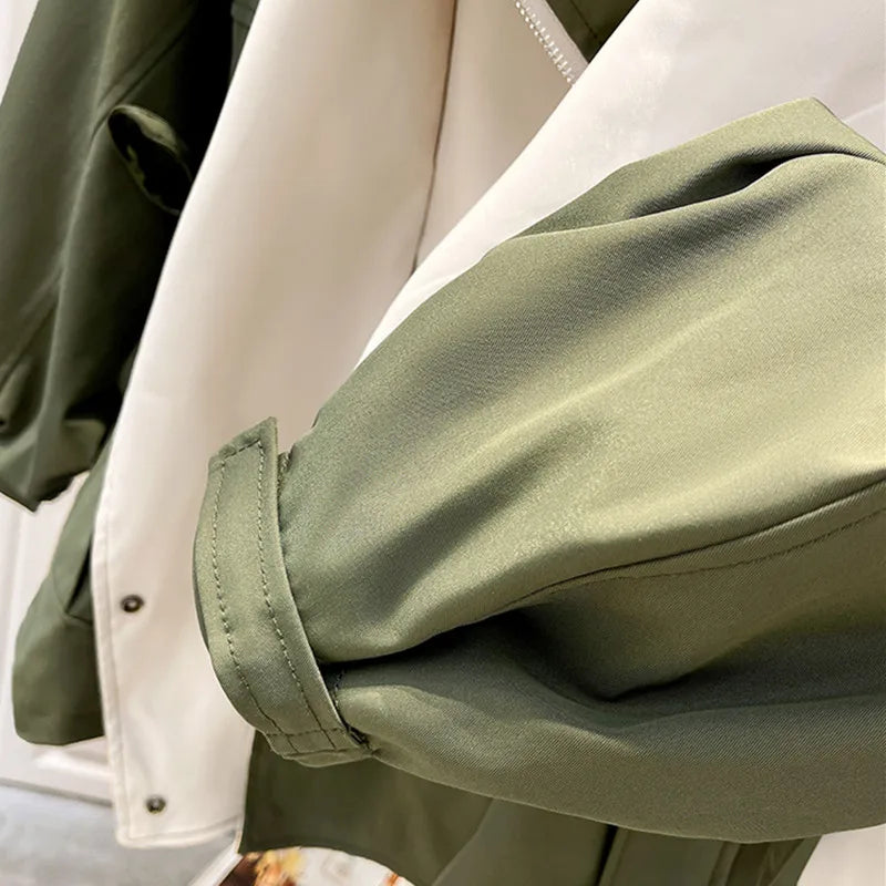 FIORE | Windbreaker jacket with drawcord waist