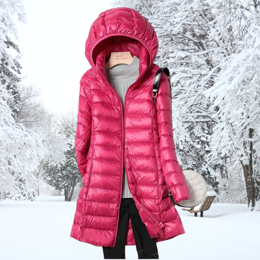 QUINN | Ultralight down jacket with quilted finish
