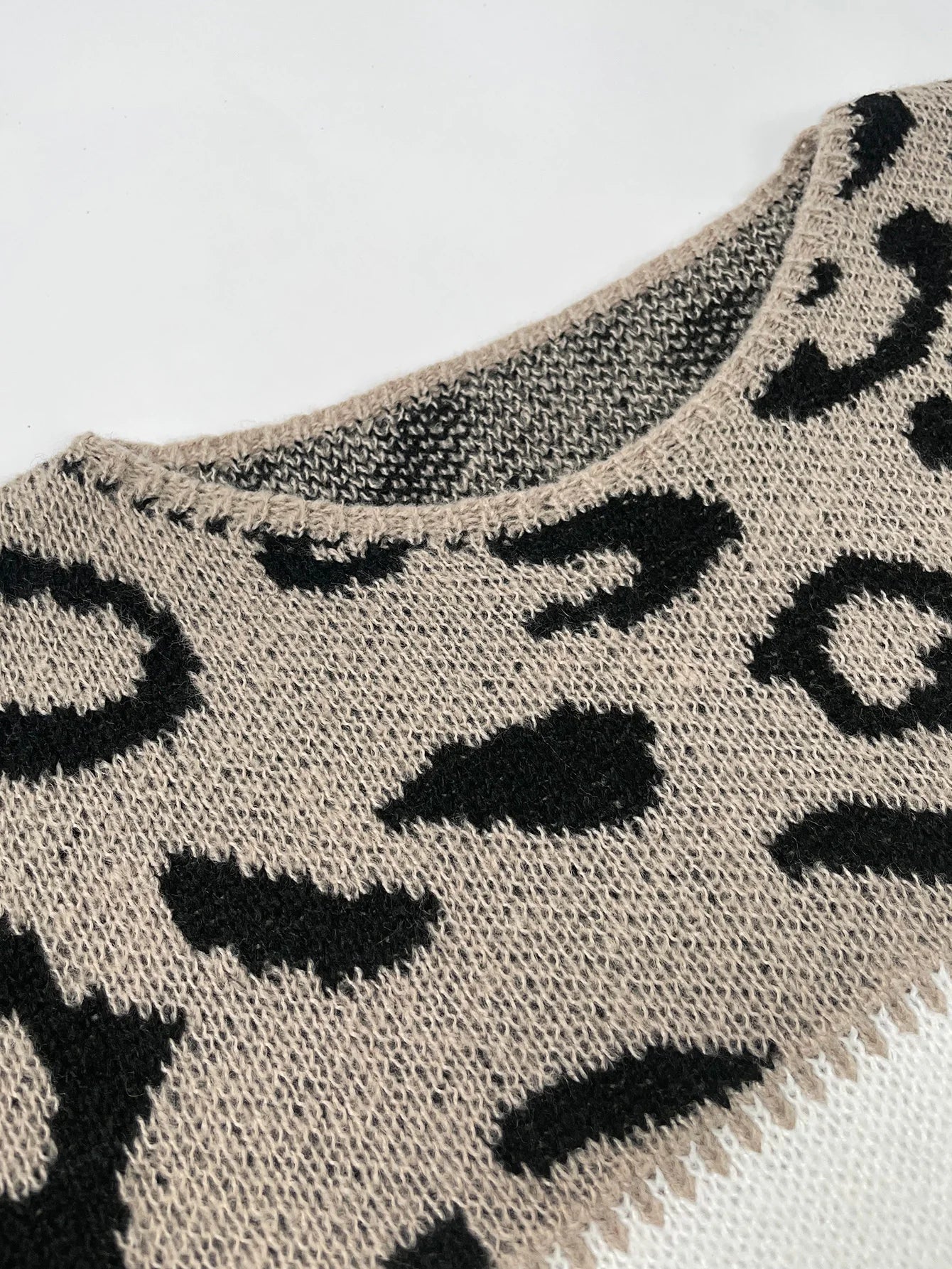 LALUNA | Jumper with leopard print