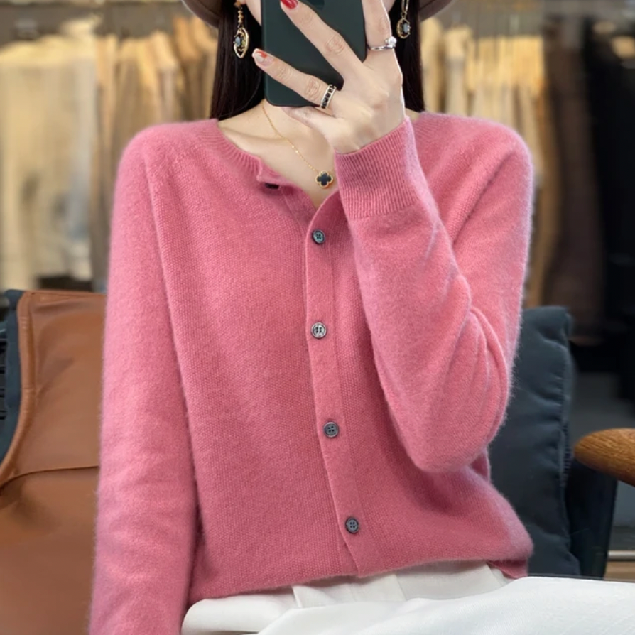 HARPER | Cardigan with button fastening