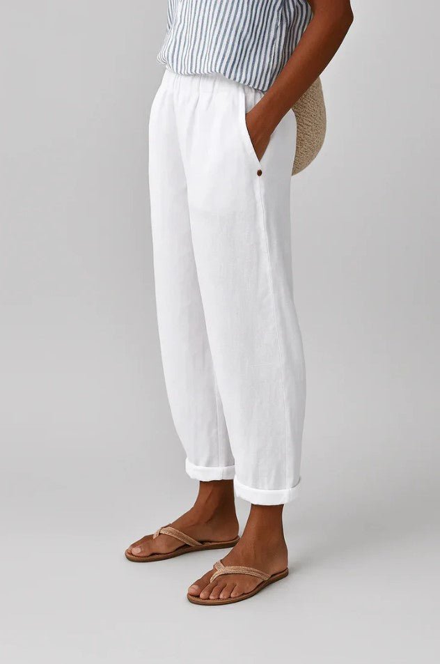 ROMINA | Trousers with elastic waistband - Liora Melbourne
