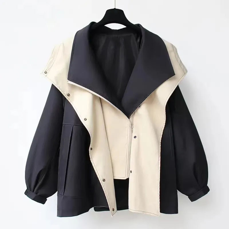 FIORE | Windbreaker jacket with drawcord waist