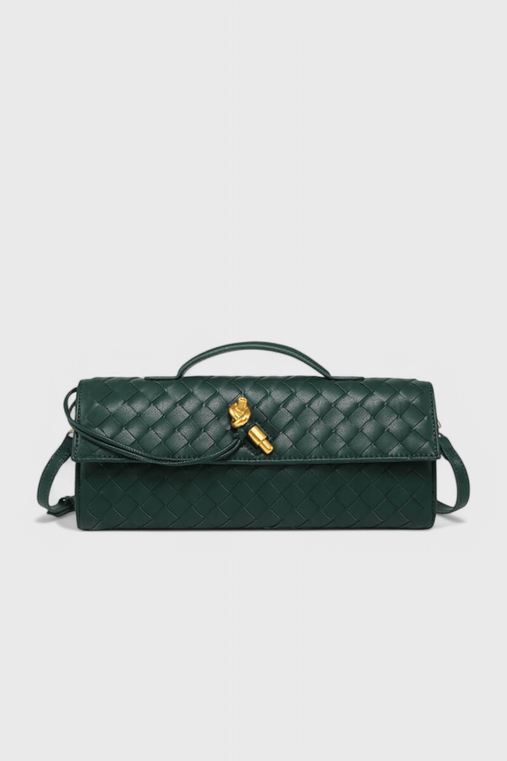 MELANIE | Geantă clutch cu nod auriu - Liora București
