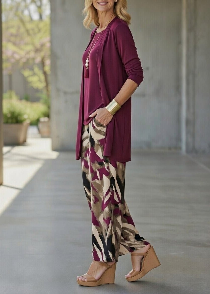 TAYLOR | Set cu pantaloni imprimați - Liora București