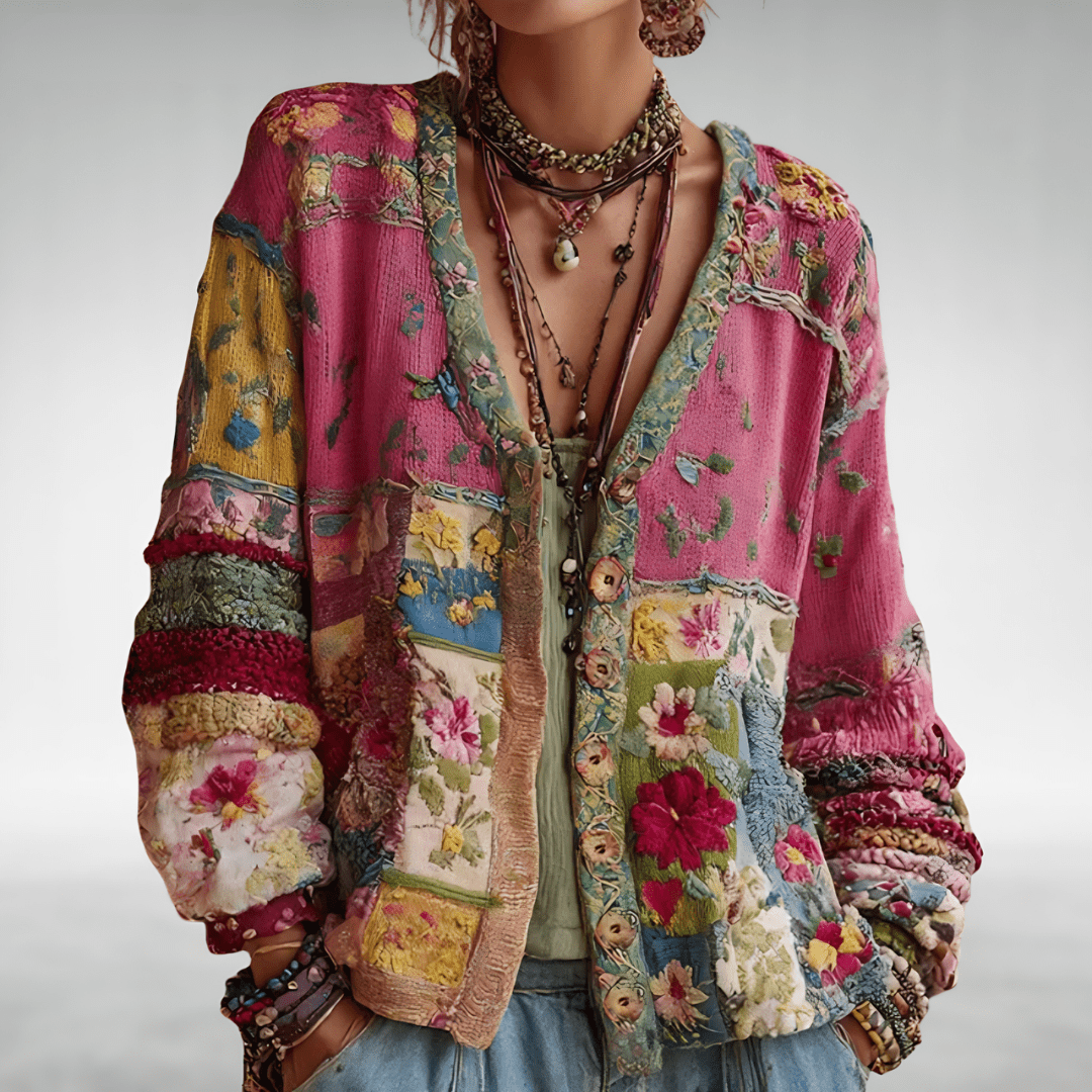 OLIVIA | Knit jacket with boho style - Liora Melbourne