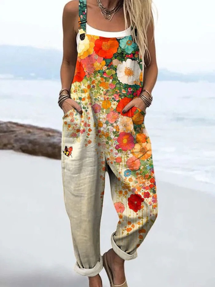 FREYA | Jumpsuit with floral print