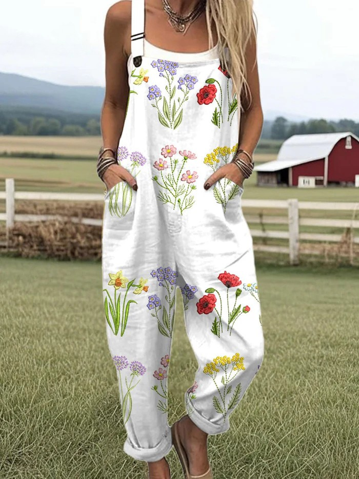 WREN | Jumpsuit with floral print