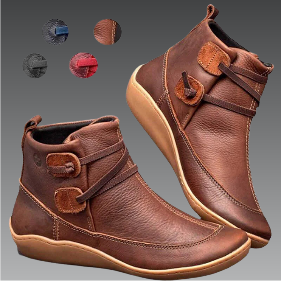TIANA | Orthopedic boots with vegan leather