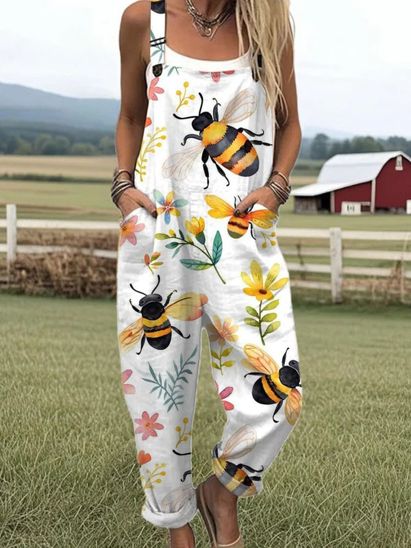 BEE BLOSSOM | Jumpsuit with floral print