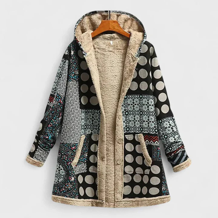 ALISHA | Parka with faux-fur lining