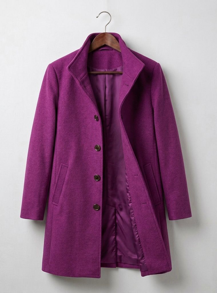ADRIANA | Coat with wrap silhouette