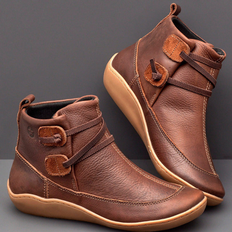 TIANA | Orthopedic boots with vegan leather