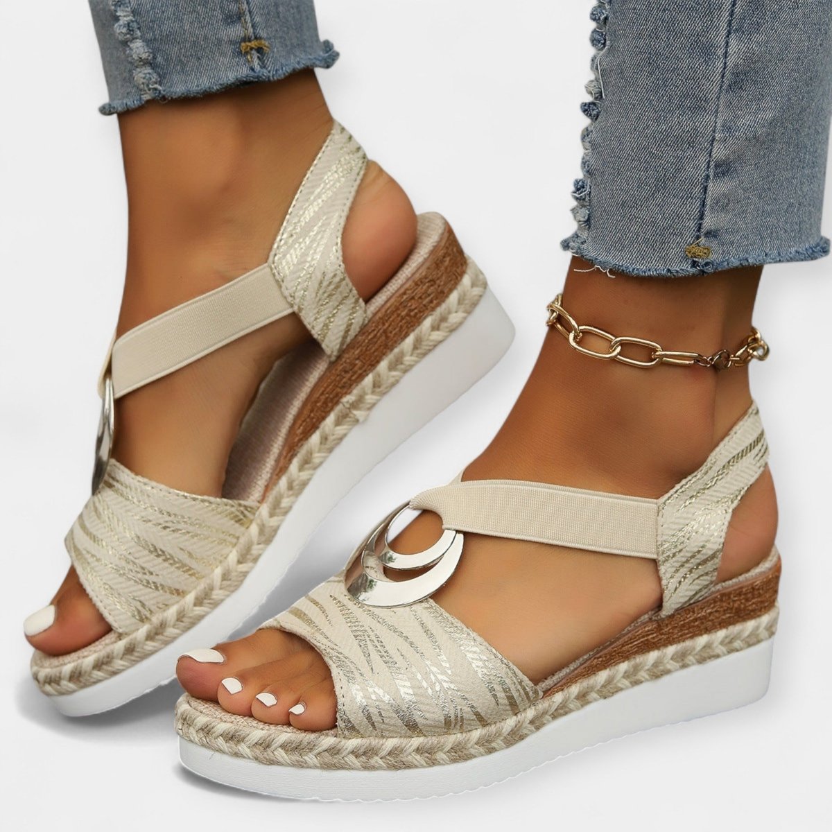 DARIA | Sandale tricotate cu design roman - Liora București