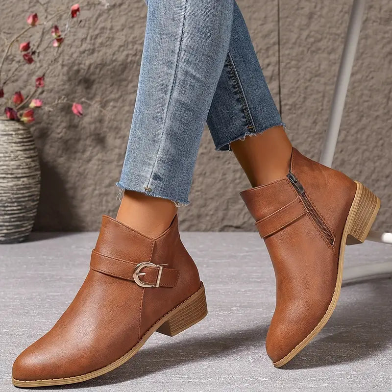 BELLA | Ankle boot with wide toe box