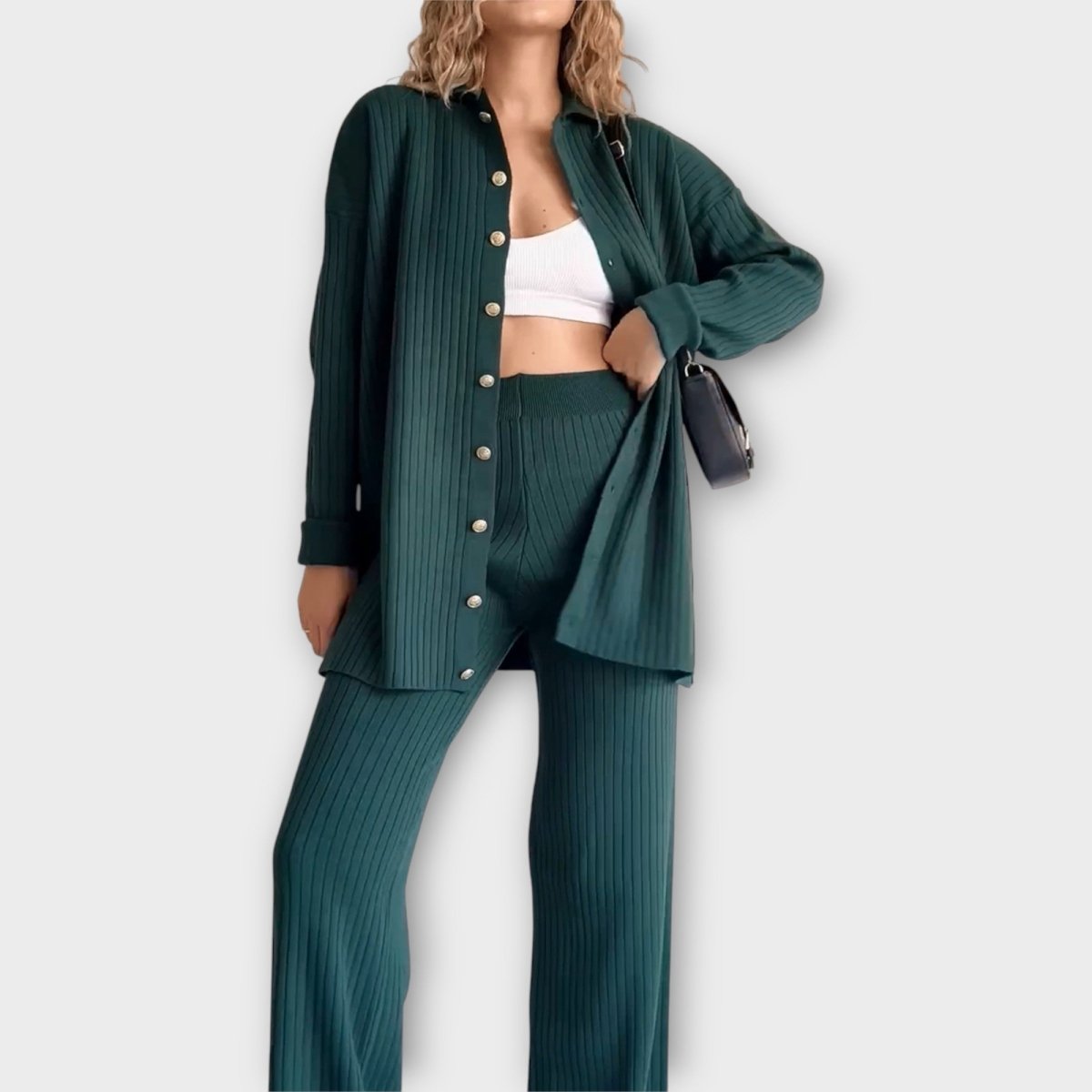PAULA | Set cu detalii rib - Liora București