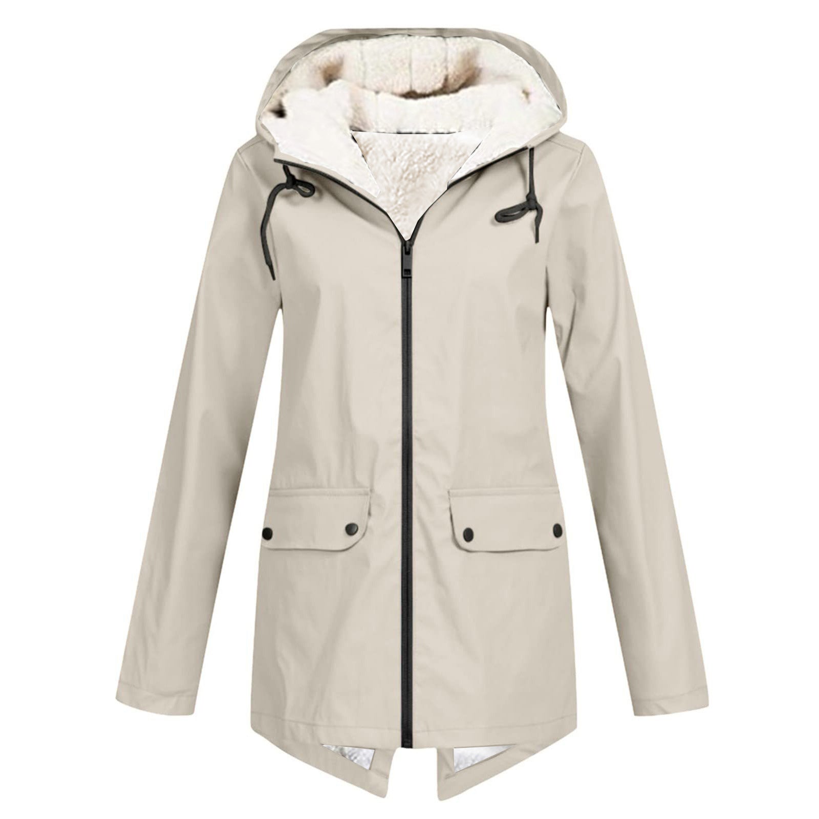 GRACE | Hooded jacket with fleece lining