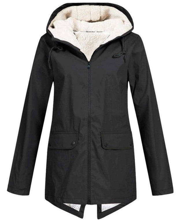 HARPER | Hooded jacket with fleece lining