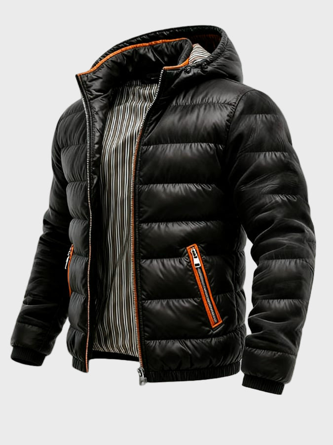 DAMIAN | Padded hoodie jacket