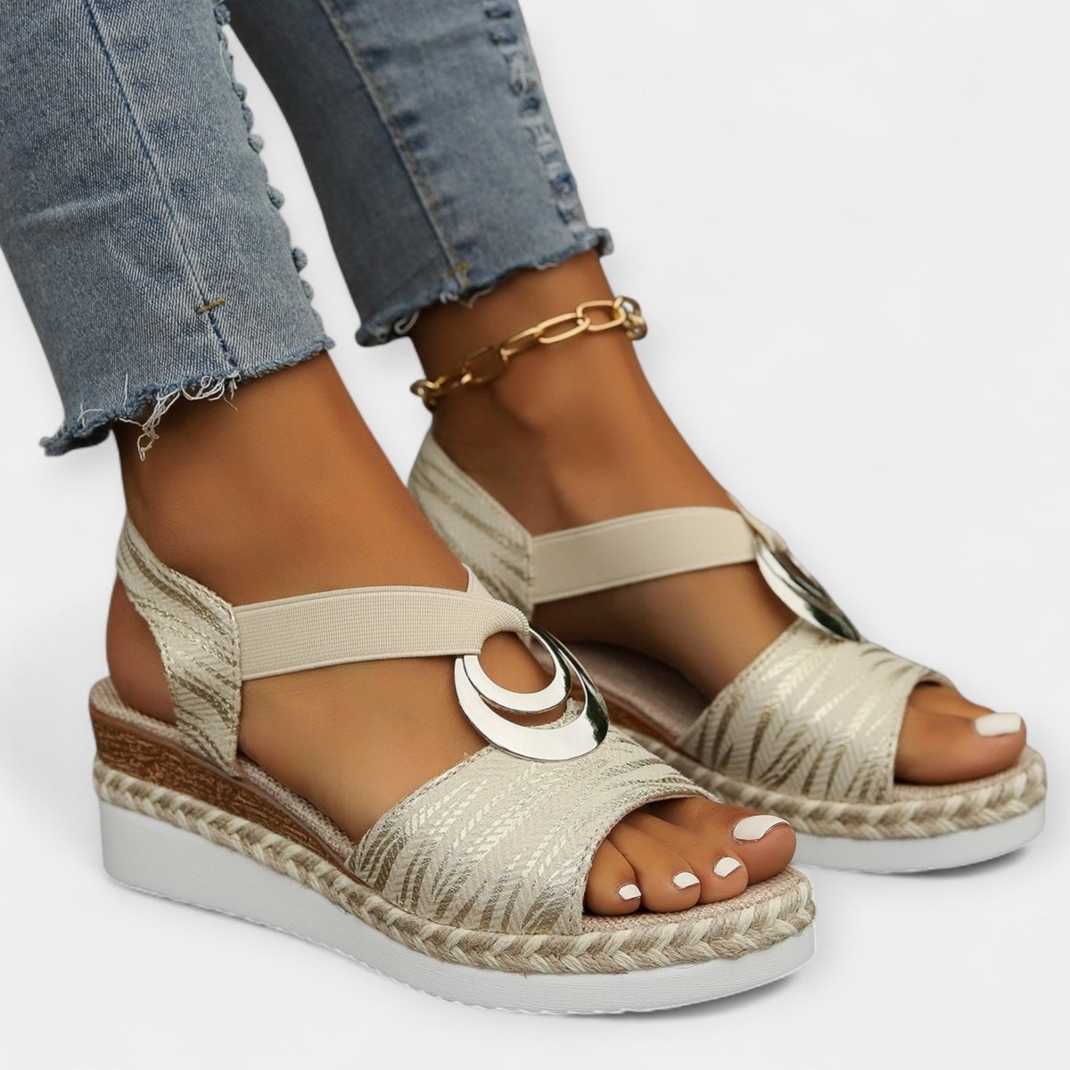 DARIA | Sandale tricotate cu design roman - Liora București