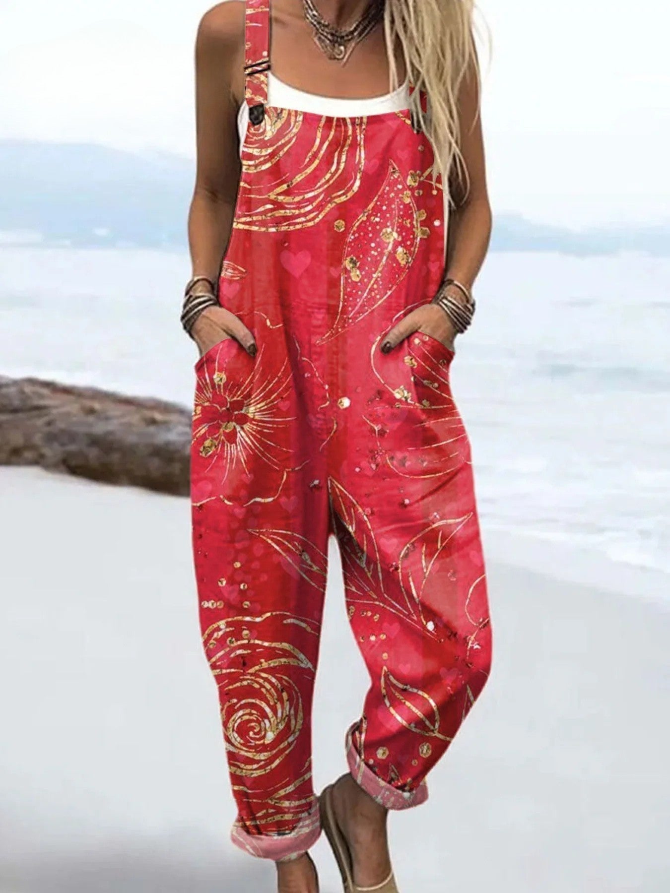 CHLOE | Jumpsuit with floral print