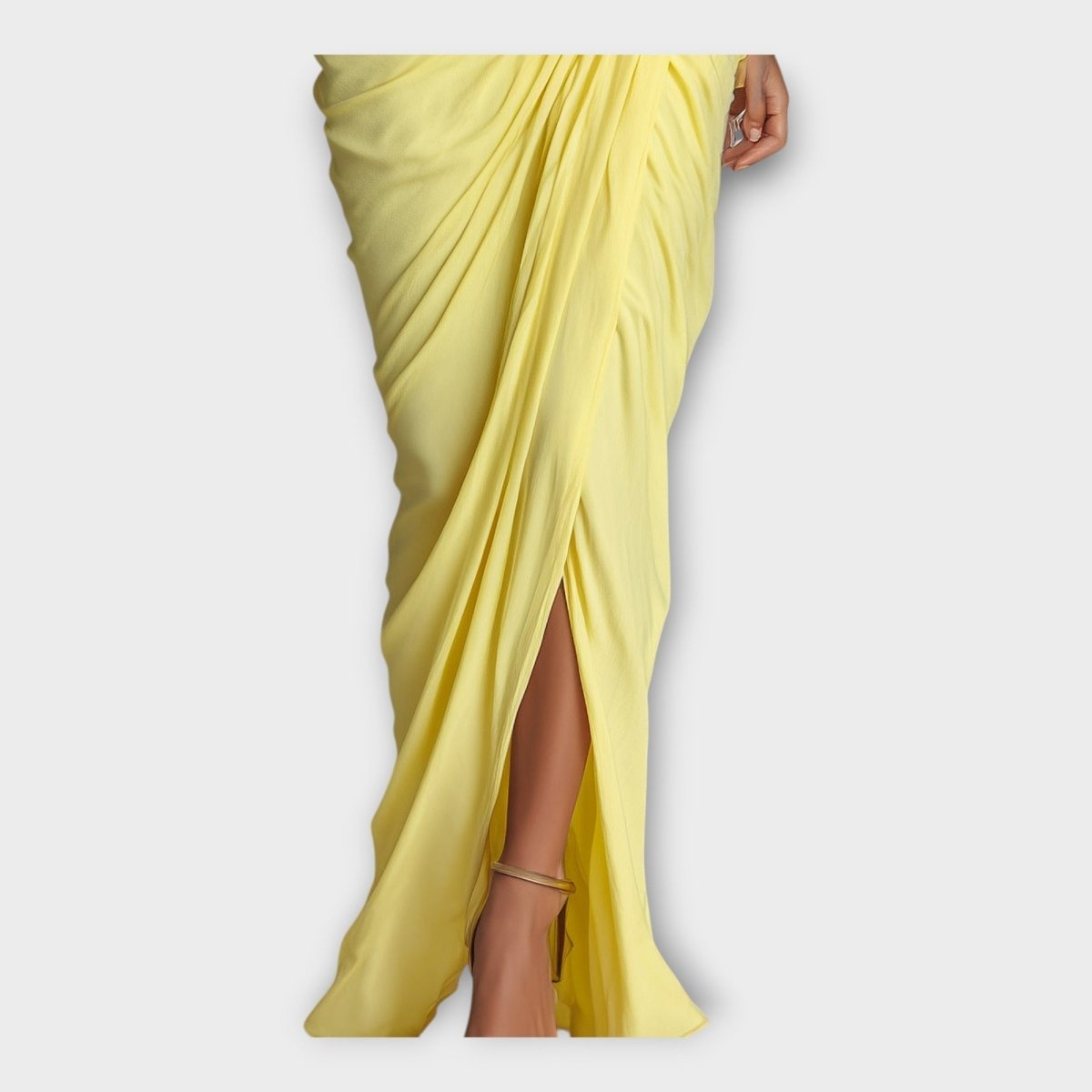 DIANA | Rochie lungă cu pliuri - Liora București