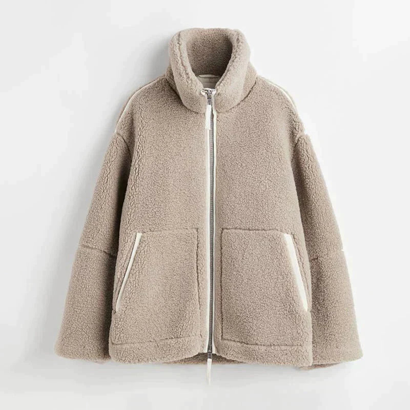 EVIE | Fleece vest with high collar