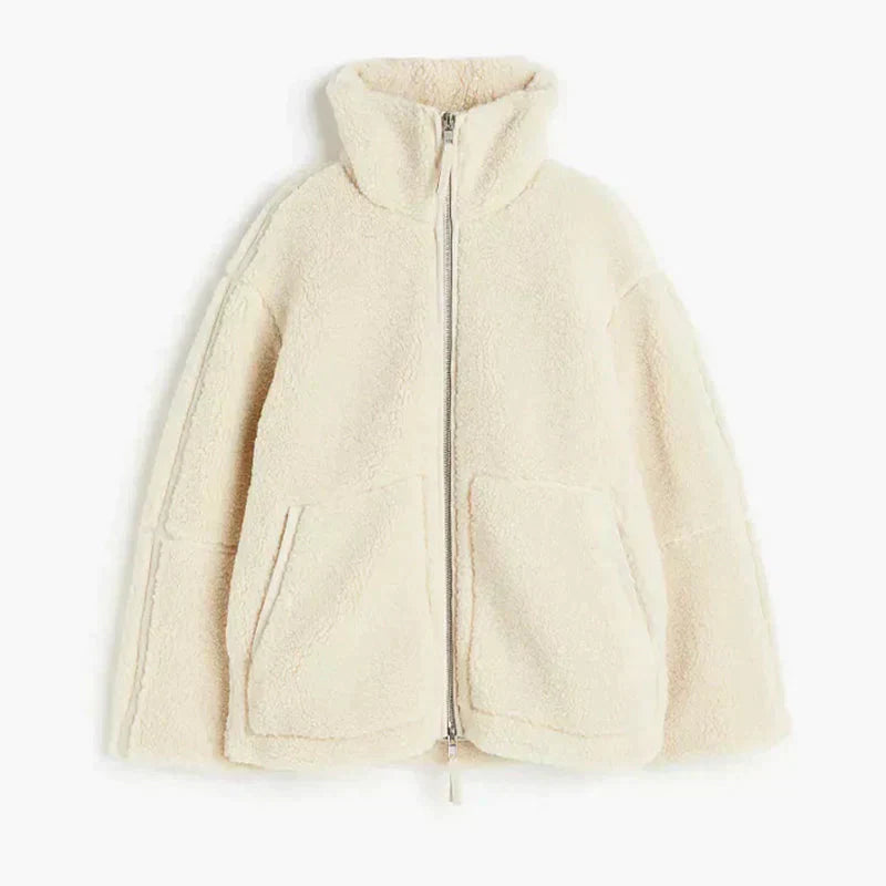 EVIE | Fleece vest with high collar