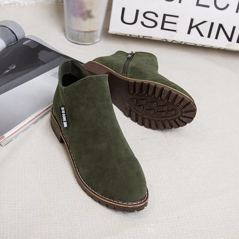 MARY | Ankle boots with thick sole - Liora Melbourne
