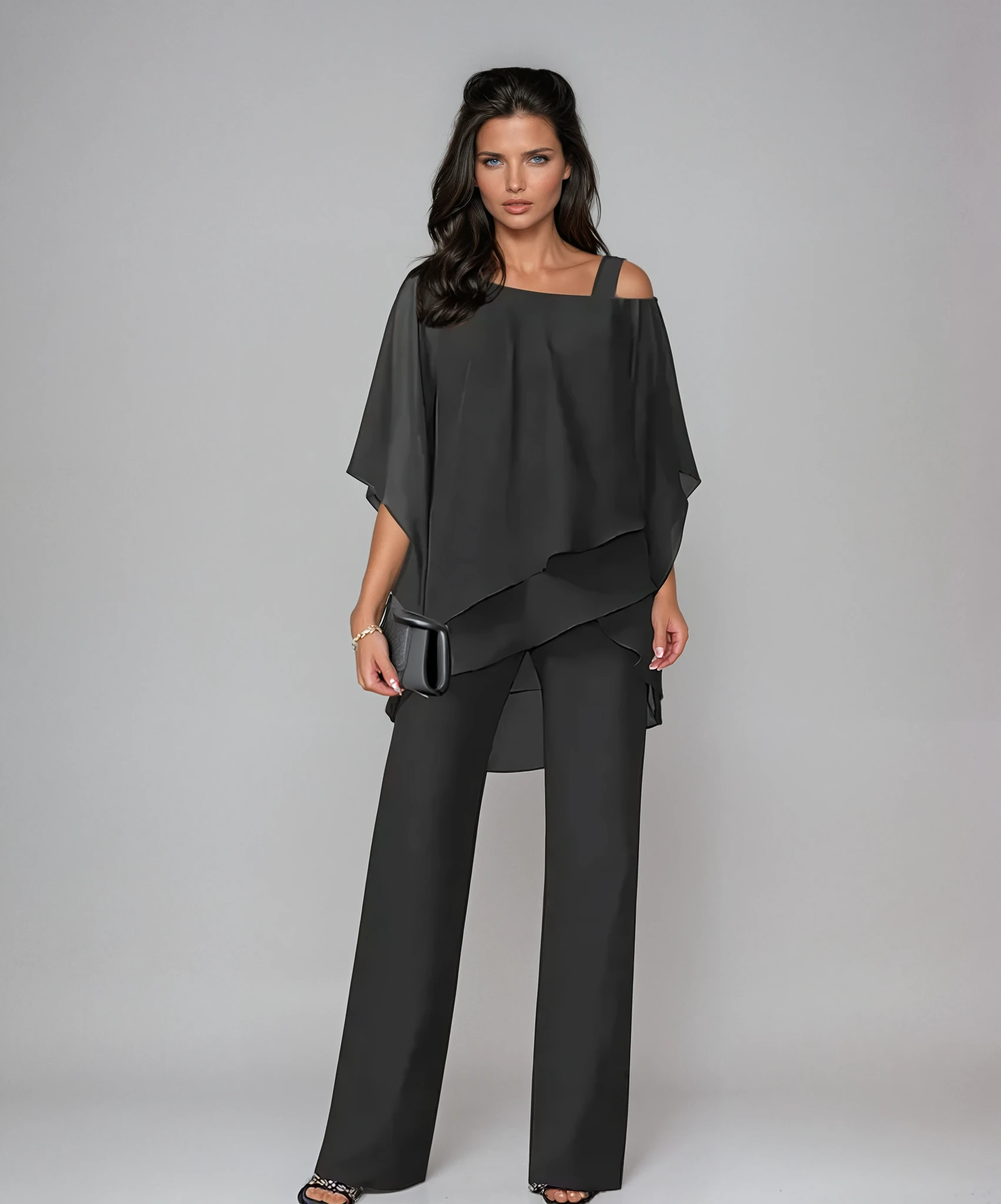 SCARLETT | Two-piece set with layered skirt
