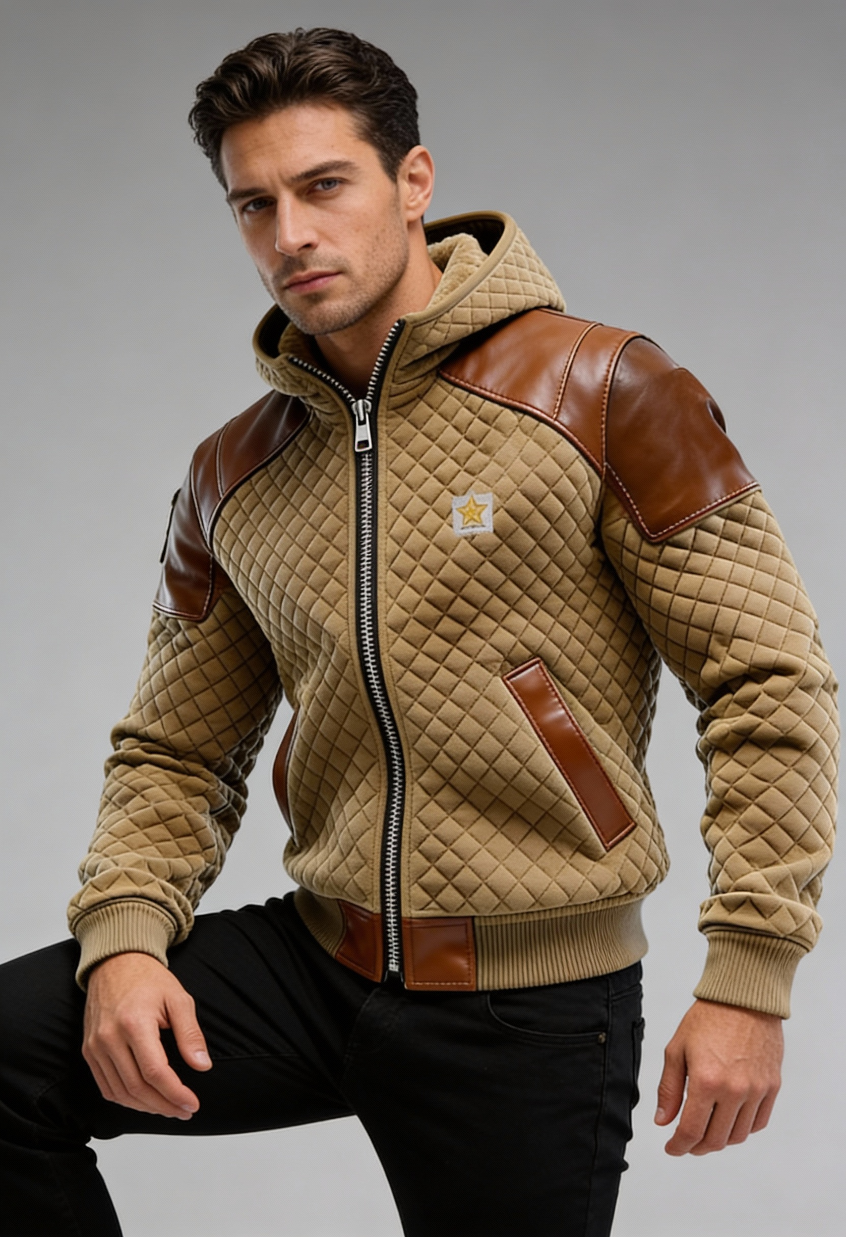 ADAM | Quilted jacket with hood
