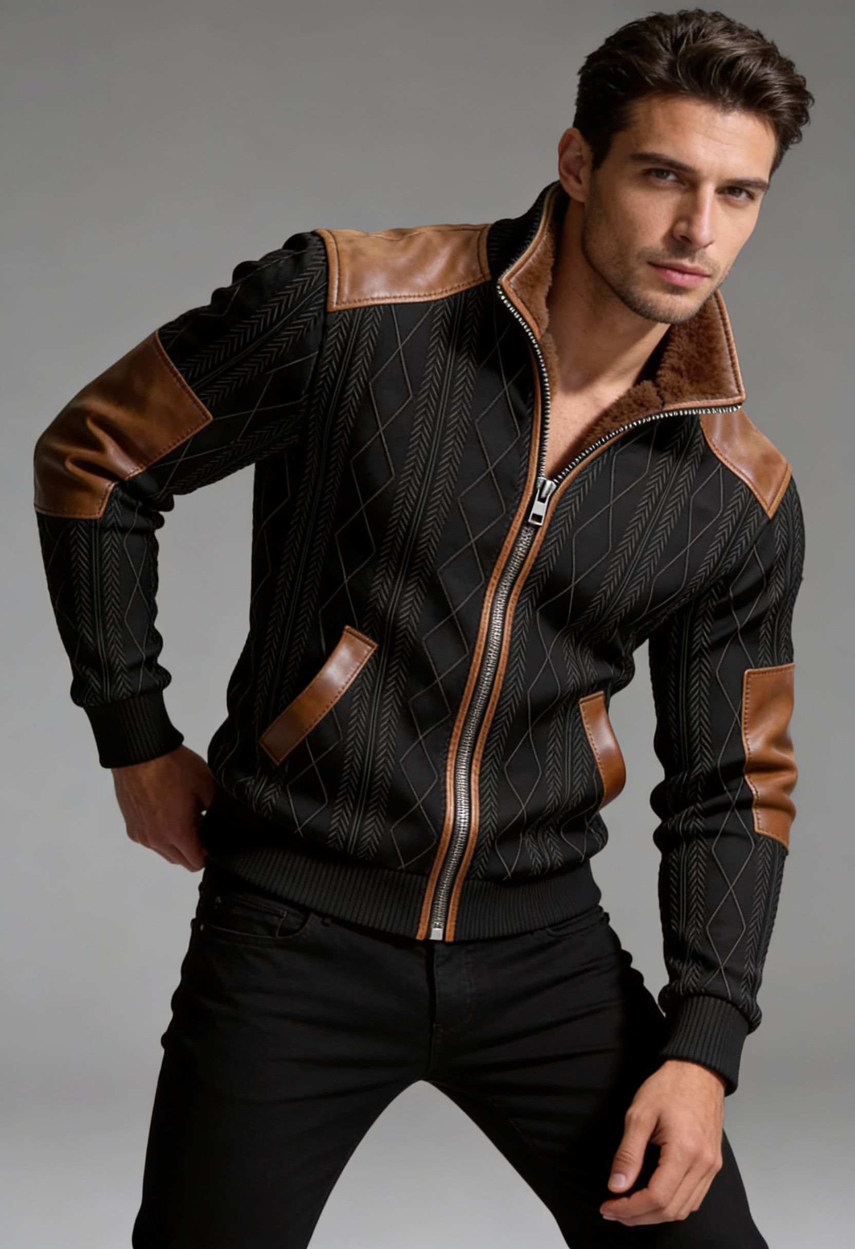 NOEL | Jacket with high collar