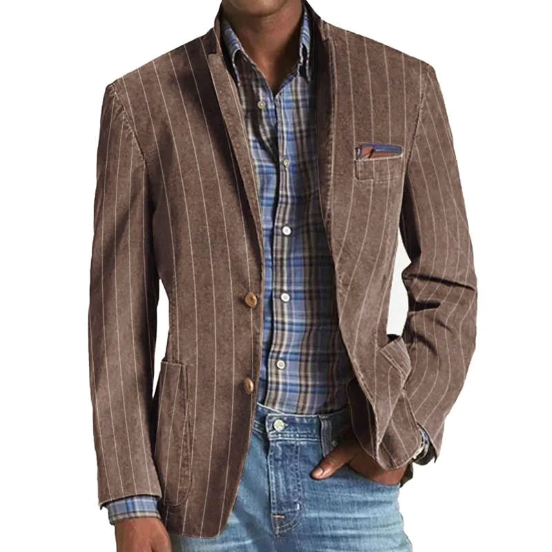 HUGO | Blazer with striped pattern